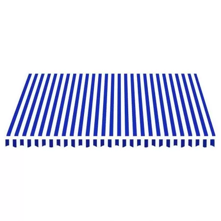 Panza de rezerva copertina, albastru si alb, 400 x 350 cm