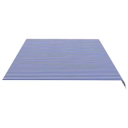 Panza de rezerva copertina, albastru si alb, 600 x 350 cm