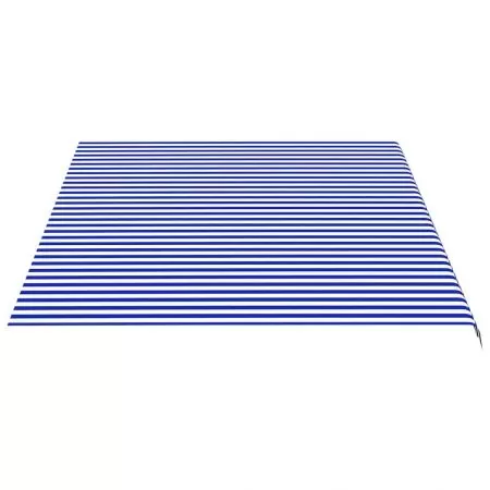 Panza de rezerva copertina, albastru si alb, 500 x 350 cm