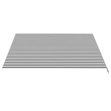 Panza de rezerva copertina, antracit si alb, 400 x 350 cm