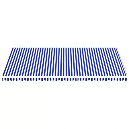Panza de rezerva copertina, albastru si alb, 600 x 350 cm