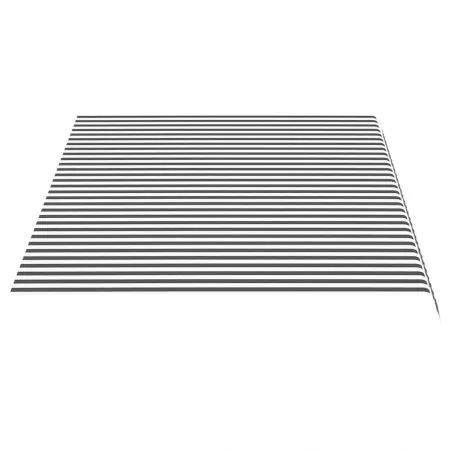 Panza de rezerva copertina, antracit si alb, 450 x 300 cm