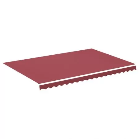 Panza de rezerva pentru copertina, roşu burgundy, 450 x 300 cm
