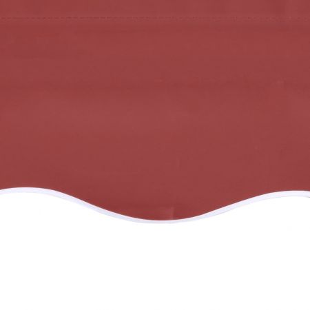 Panza de rezerva pentru copertina, roşu burgundy, 600 x 300 cm