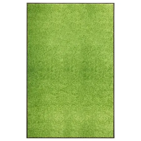  Covoraș de ușă lavabil, verde, 120 x 180 cm