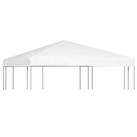 Acoperis de pavilion, alb, 3 x 3 m
