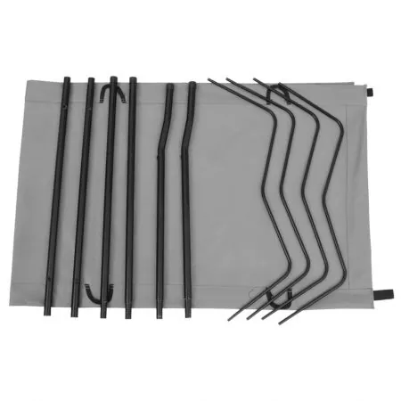 Set 2 bucati paturi camping, gri