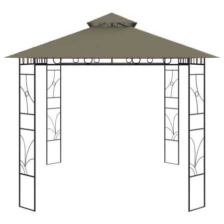 Pavilion, gri taupe, 4 x 3 x 2.7 m