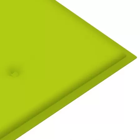 Perna pentru banca de gradina, verde deschis, 100 x 50 x 3 cm
