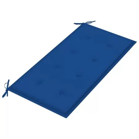 Perna pentru banca gradina, albastru regal, 100 x 50 x 3 cm