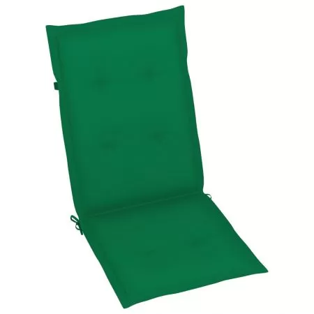 Set 6 bucati perne scaun de gradina, verde, 120 x 50 x 3 cm