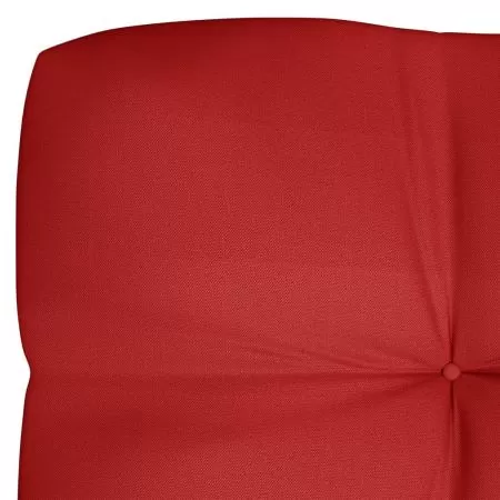 Perna pentru canapea de gradina, rosu, 120 x 40 x 10 cm