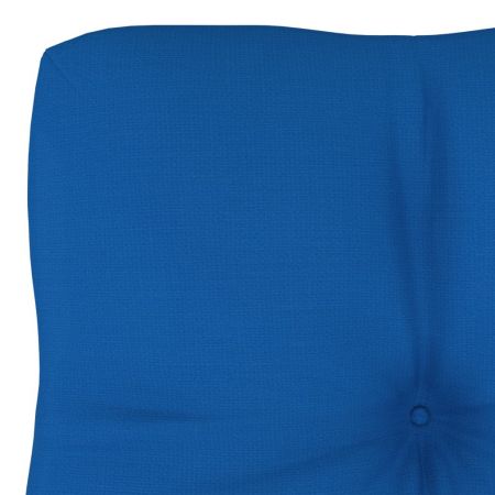Perna pentru canapea din paleti, albastru regal, 60 x 40 x 10 cm