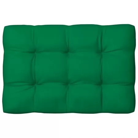 Set 7 bucati perne pentru canapea din paleti, verde