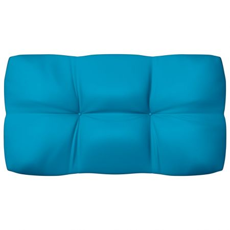 Set 3 bucati perne pentru canapea din paleti, albastru
