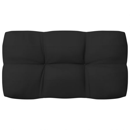 Set 5 bucati perne pentru canapea din paleti, negru