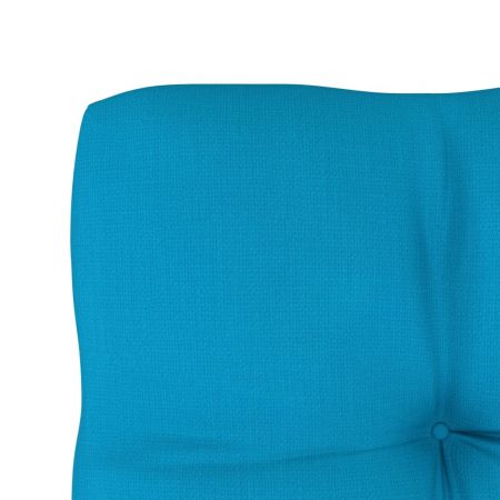 Perna canapea din paleti, albastru, 58 x 10 cm