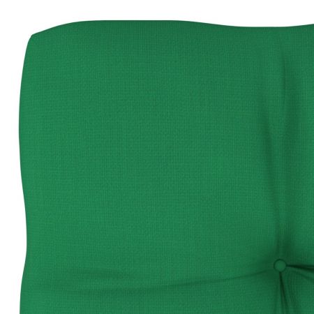Perna pentru canapea din paleti, verde, 58 x 10 cm