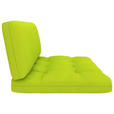 Perne pentru canapea din paleti 2 buc, verde deschis