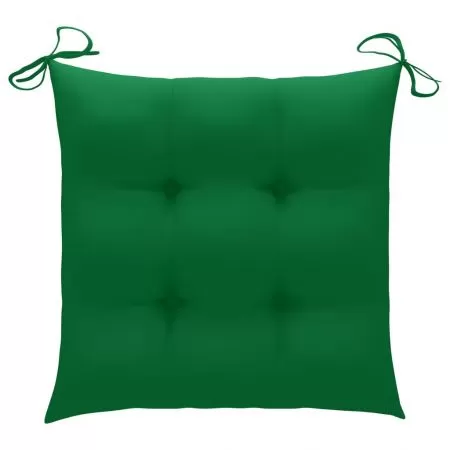 Perne de scaun, verde, 50 x 50 x 7 cm