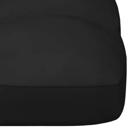 Perna pentru canapea de gradina, negru, 120 x 40 x 10 cm