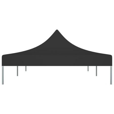 Acoperis pentru cort de petrecere, negru, 5.75 x 2.85 m