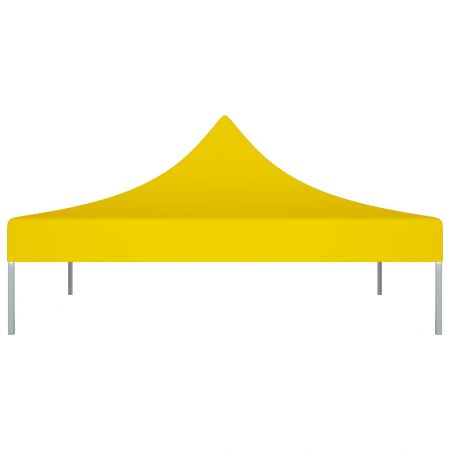 Acoperis pentru cort de petrecere, galben, 2 x 2 m