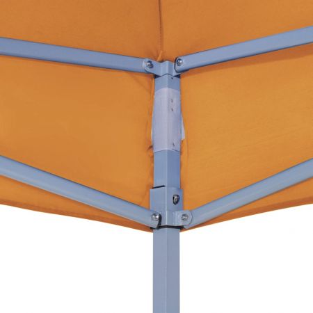 Acoperis pentru cort de petrecere, portocaliu, 4.05 x 2.75 cm