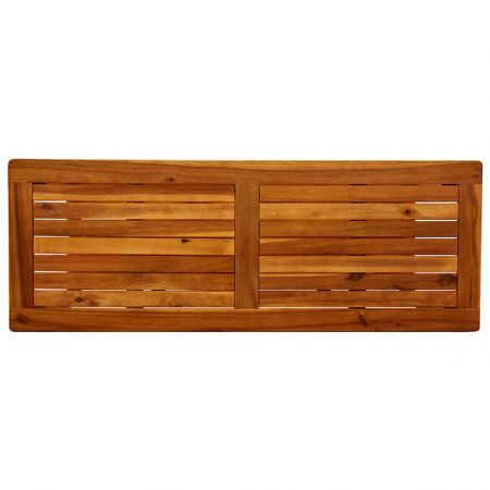 Masa consola de gradina 110x40x75 cm lemn masiv de acacia, maro, 110 x 40 x 75 cm