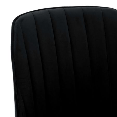 Set 2 bucati scaune de bucatarie, negru