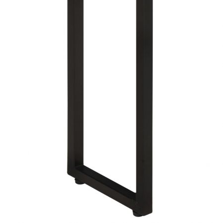 Jardiniera, negru, 60 x 20 x 68 cm