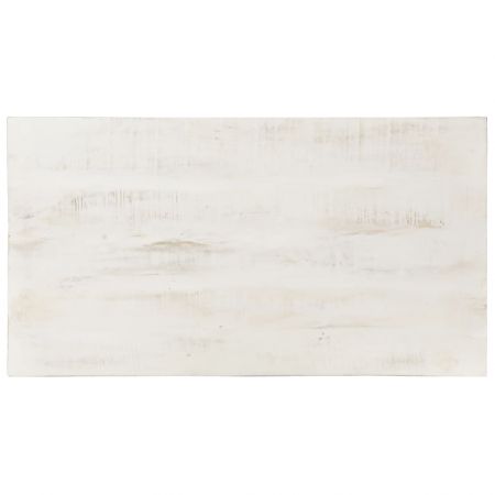 Masuta de cafea, alb, 110 x 60 x 45 cm