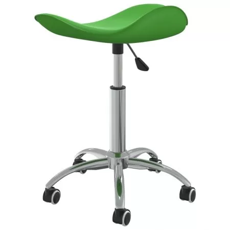 Scaun pentru salon spa, verde, 44 x 44 x (46-57) cm