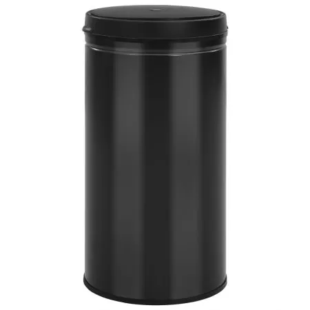 Cos de gunoi automat cu senzor, negru, 36 x 36 x 66 cm