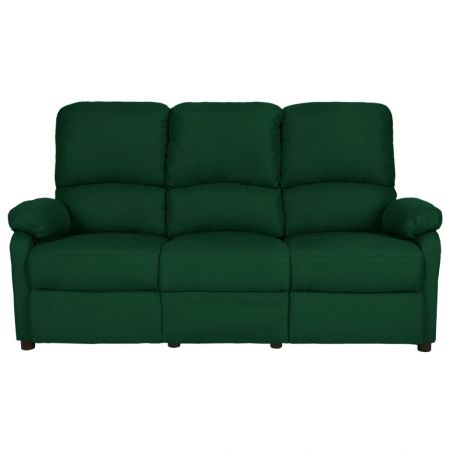 Canapea rabatabila cu 3 locuri, verde inchis