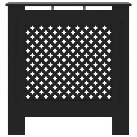 Masca pentru calorifer, negru, 78 x 19 x 81.5 cm, model fagure
