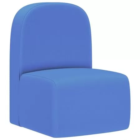 Canapea pentru copii 2-in-1, albastru, 48 x 36.5 x 40 cm