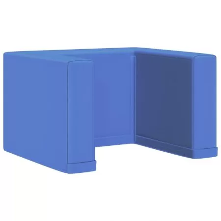 Canapea pentru copii 2-in-1, albastru, 48 x 36.5 x 40 cm