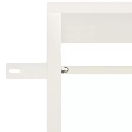 Șifonier, alb, 110x40x167 cm, metal și PAL