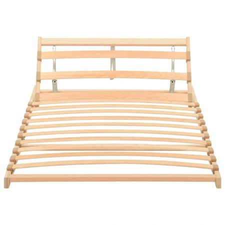 Somiera/Bază de pat cu șipci, 13 șipci, cap ajustabil, 90x200 cm