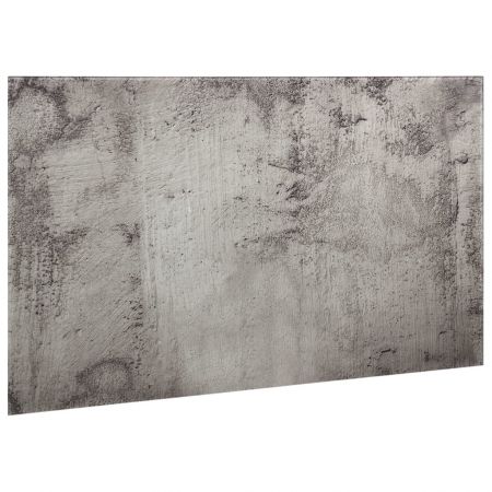 Tablă magnetică de perete, 100x60 cm, sticlă, gri