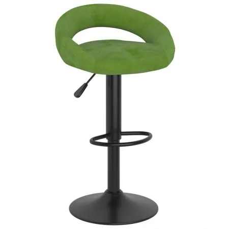 Set 2 bucati scaune de bar, verde deschis