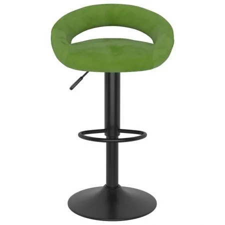 Set 2 bucati scaune de bar, verde deschis