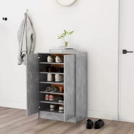  Pantofar, gri beton, 60x35x92 cm, PAL    