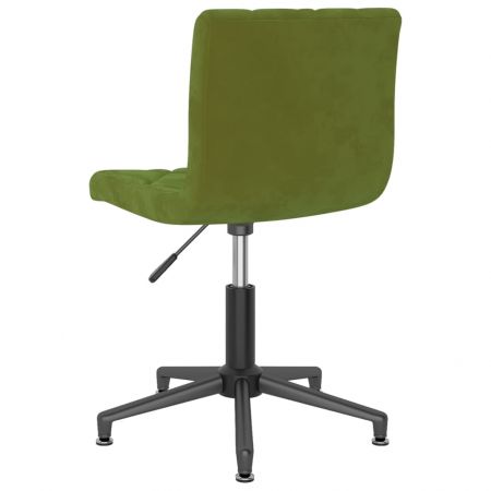 Set 2 bucati scaune de bucatarie pivotante, verde deschis