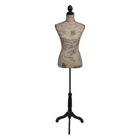  Bust expunere haine damă, maro/negru, manechin croitorie, iută