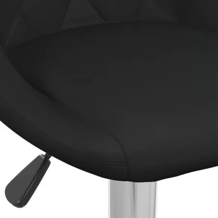 Set 2 bucati scaune de bar, negru