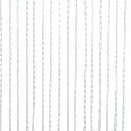 Set 2 bucati draperii franjuri, alb, 100 cm