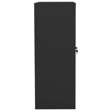 Dulap de birou, antracit, 90x40x105 cm, oțel