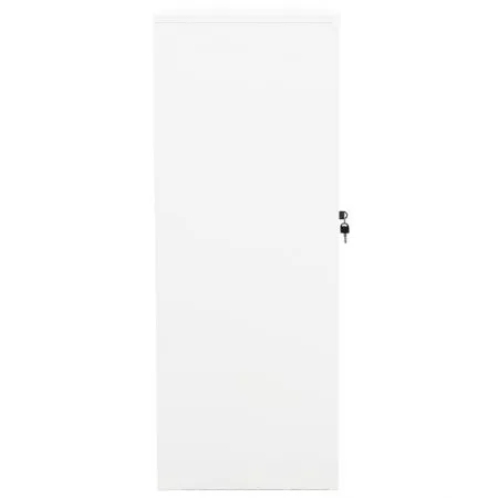 Dulap de birou, alb, 90 x 40 x 105 cm
